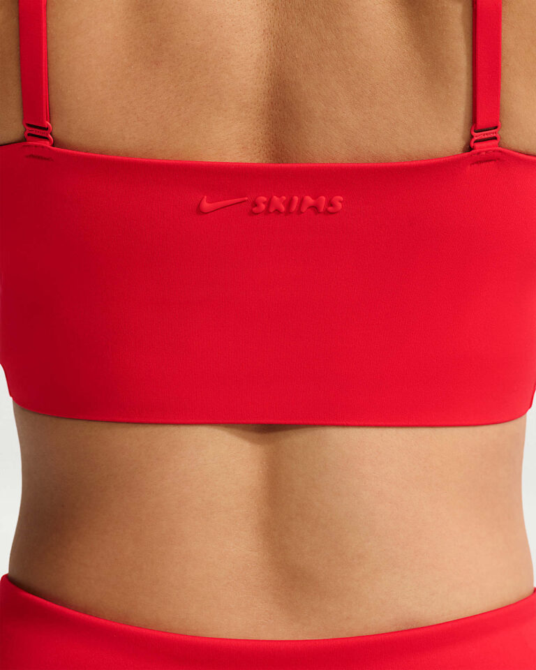 Топ NikeSKIMS Matte Cami Longline Bra «University Red» Женская