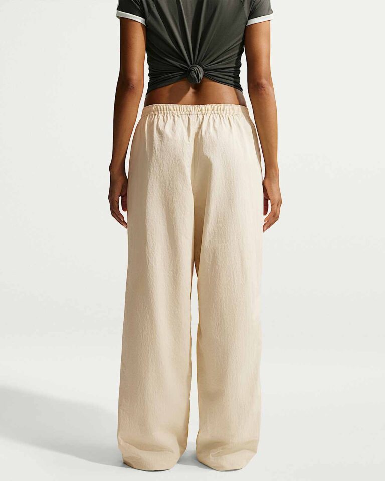 Брюки NikeSKIMS Crunchy Nylon Wide-Leg Pants «Parchment» Женская