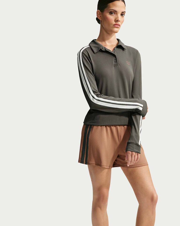 Шорты NikeSKIMS Stretch Knit 5″ Shorts «Carob Brown/Boulder» Женская