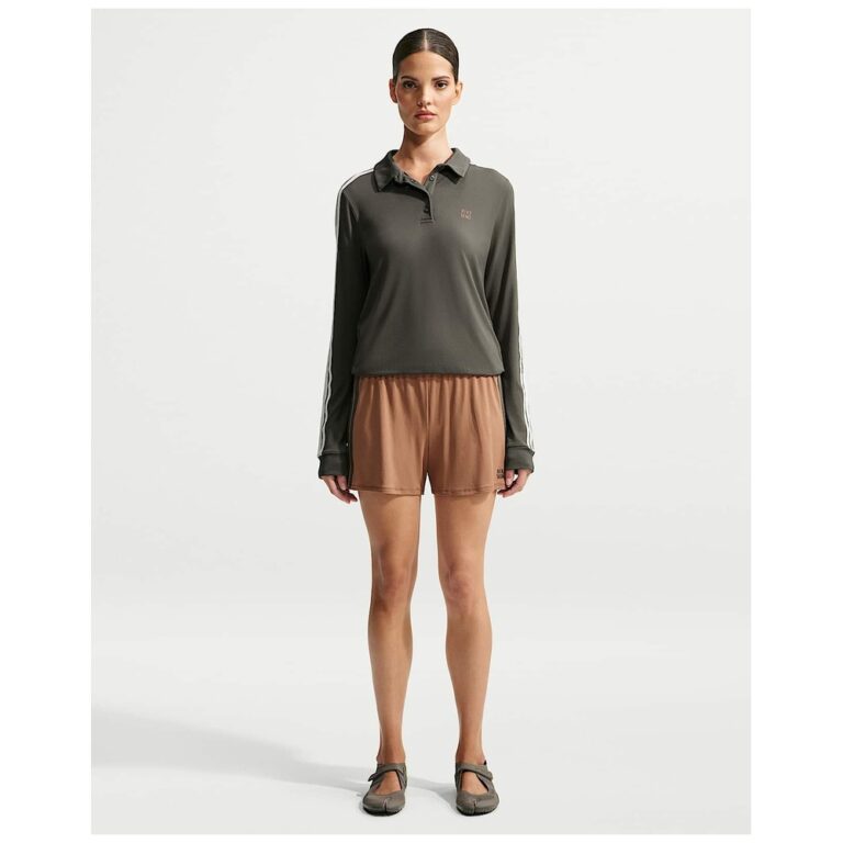 Шорты NikeSKIMS Stretch Knit 5″ Shorts «Carob Brown/Boulder» Женская