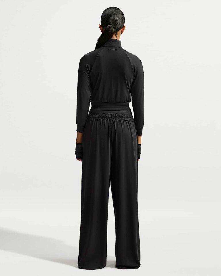 Брюки NikeSKIMS Airy Wide-Leg Pants «Obsidian» Женская