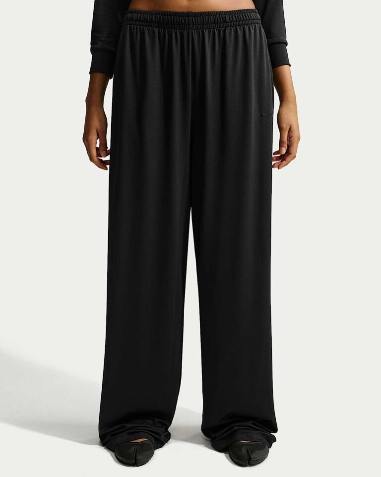 Брюки NikeSKIMS Airy Wide-Leg Pants «Obsidian» Женская