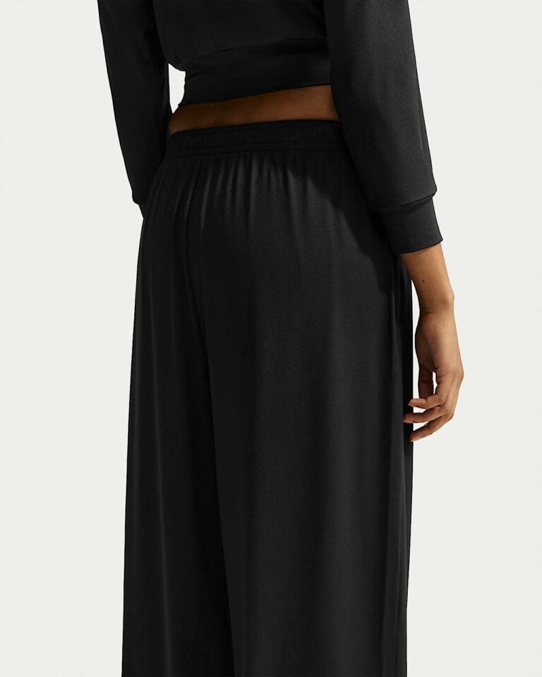 Брюки NikeSKIMS Airy Wide-Leg Pants «Obsidian» Женская