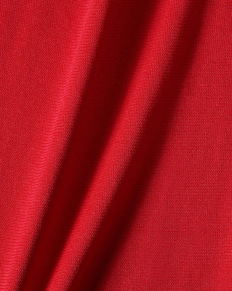 Футболка NikeSKIMS Stretch Knit V-Neck Short-Sleeve Top «Sport Red/Carob Brown» Женская