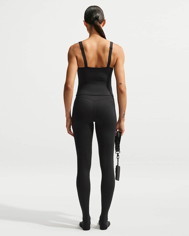 Майка NikeSKIMS Matte Square-Neck Tank «Obsidian» Женская