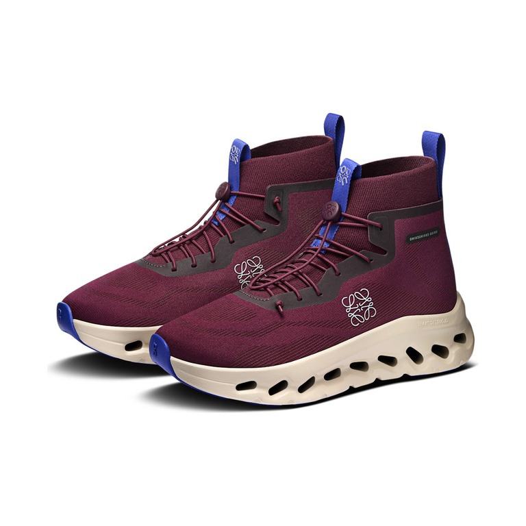 On Cloudtilt Hi Loewe 'Burgundy Oatmeal Blue' Женские