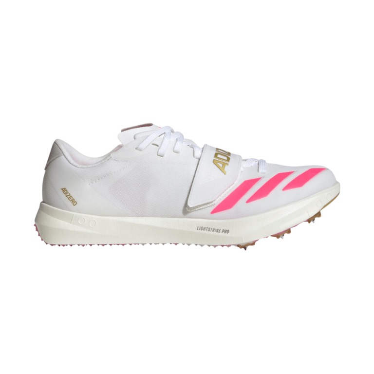Adidas Adizero TJ/PV WC 'Cloud White / Core Black / Gold Metallic' Унисекс