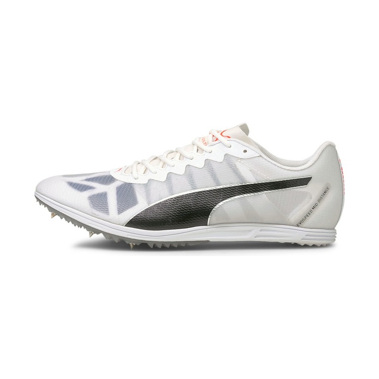 Puma evoSPEED Mid Distance 'White / PUMA Black / Lava Blast' Унисекс