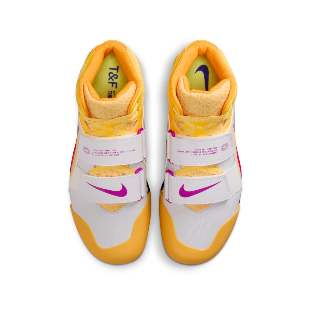 Nike Zoom Javelin Elite 3 'Citron Pulse / White / Laser Orange / Indigo Burst' Унисекс
