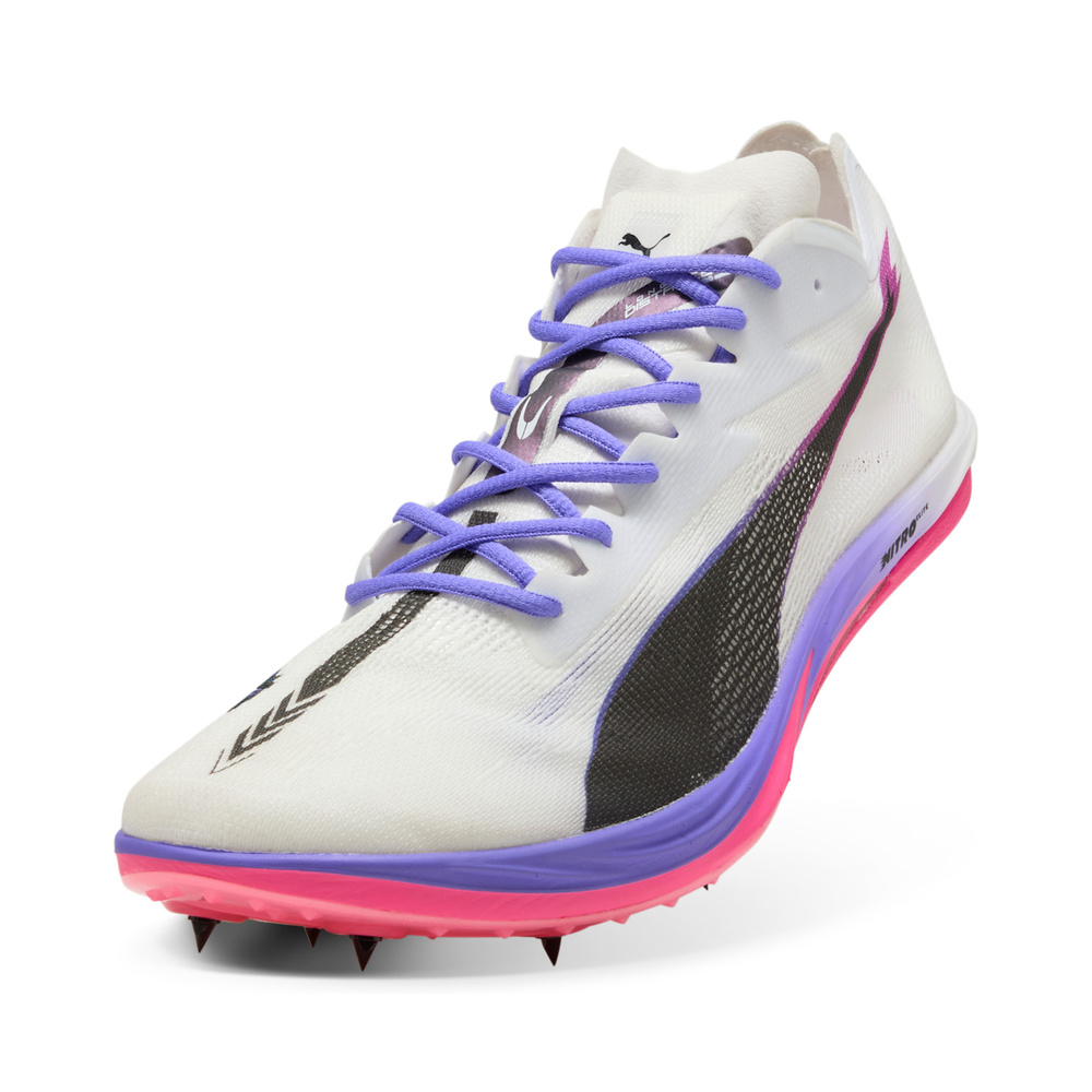 Puma evoSPEED Long Distance Nitro Elite 3 'White / PUMA Black / Fluro Pink Pes' Унисекс