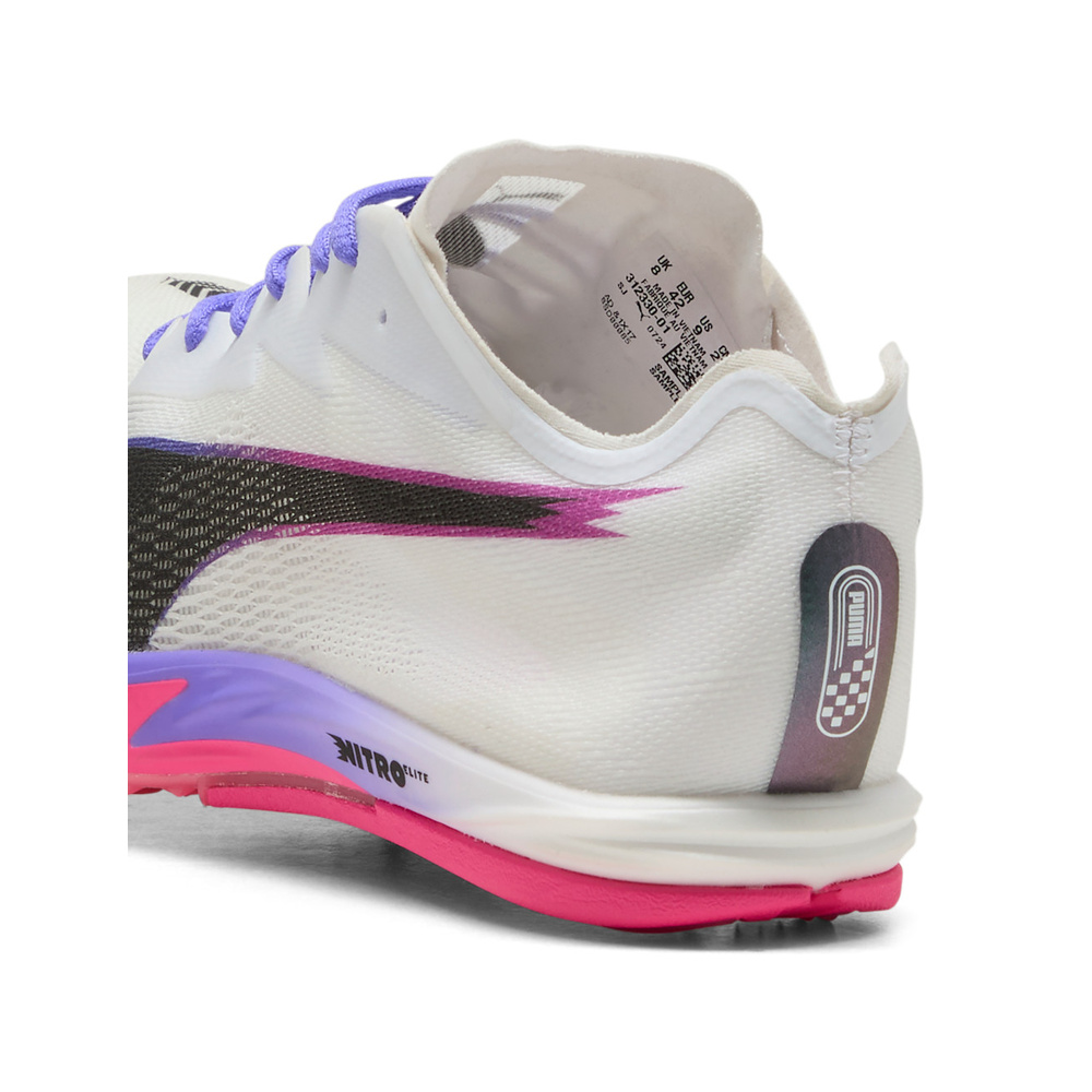 Puma evoSPEED Long Distance Nitro Elite 3 'White / PUMA Black / Fluro Pink Pes' Унисекс