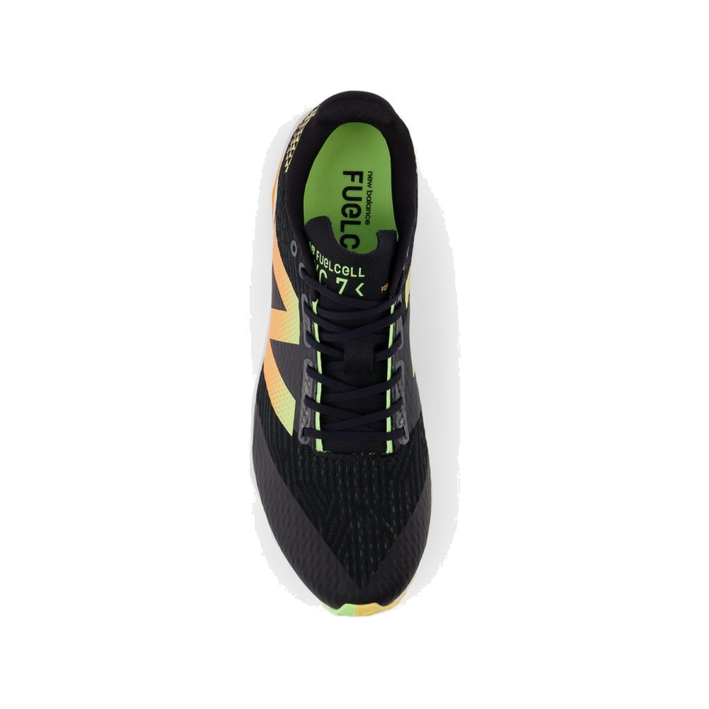 New Balance XC7 v5 'Black / bleached Lime Glo / hot Mango' Унисекс