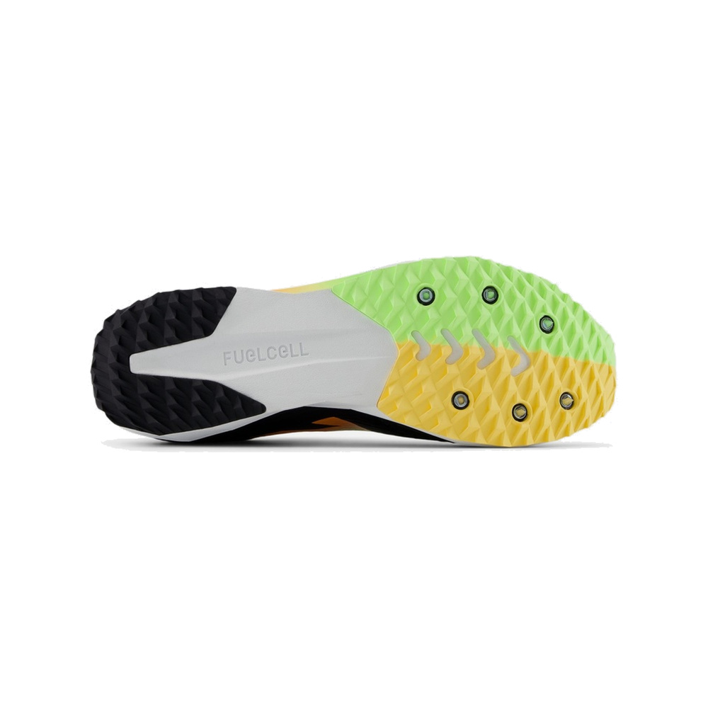 New Balance XC7 v5 'Black / bleached Lime Glo / hot Mango' Унисекс