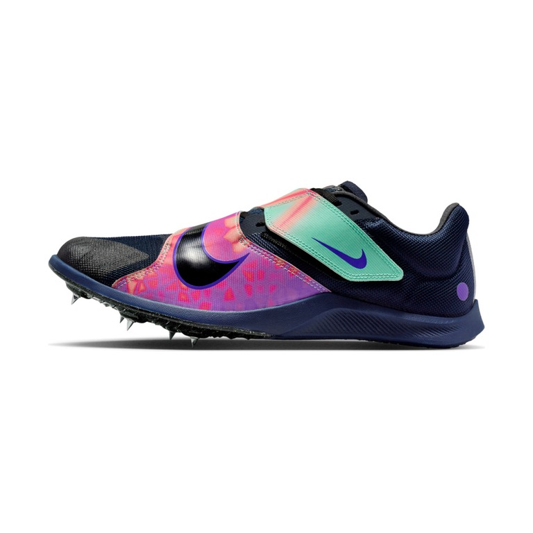 Nike Zoom Rival Jump 'Dark Obsidian / Emerald Rise / Flash Crimson / Black' Унисекс