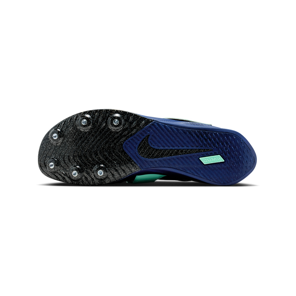 Nike Zoom Rival Jump 'Dark Obsidian / Emerald Rise / Flash Crimson / Black' Унисекс