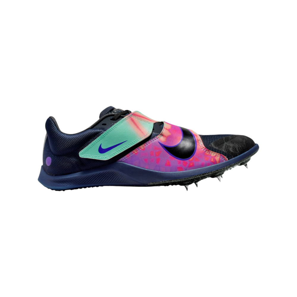 Nike Zoom Rival Jump 'Dark Obsidian / Emerald Rise / Flash Crimson / Black' Унисекс
