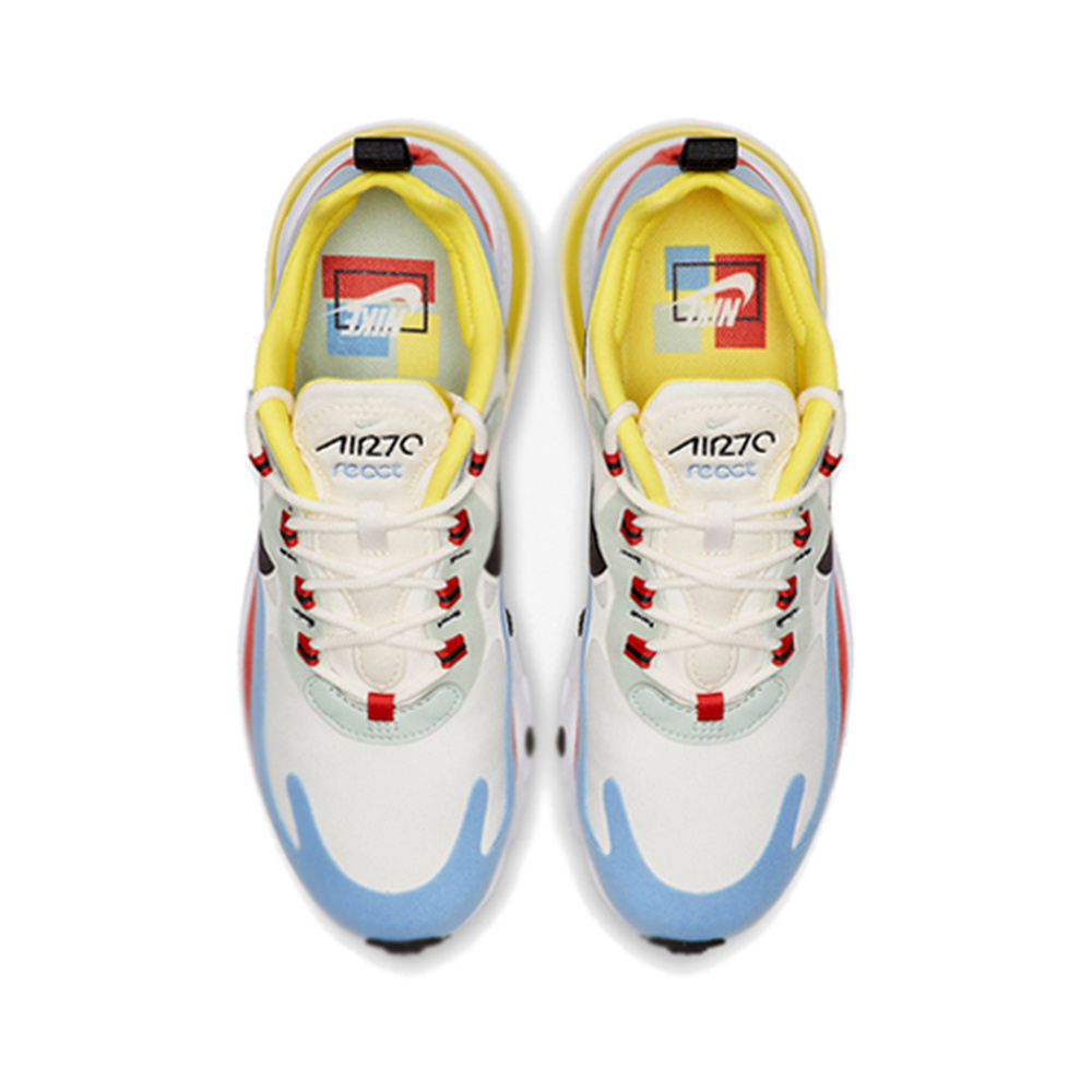Nike Air Max 270 'Phantom / Light Blue / University Red / Black' Женские