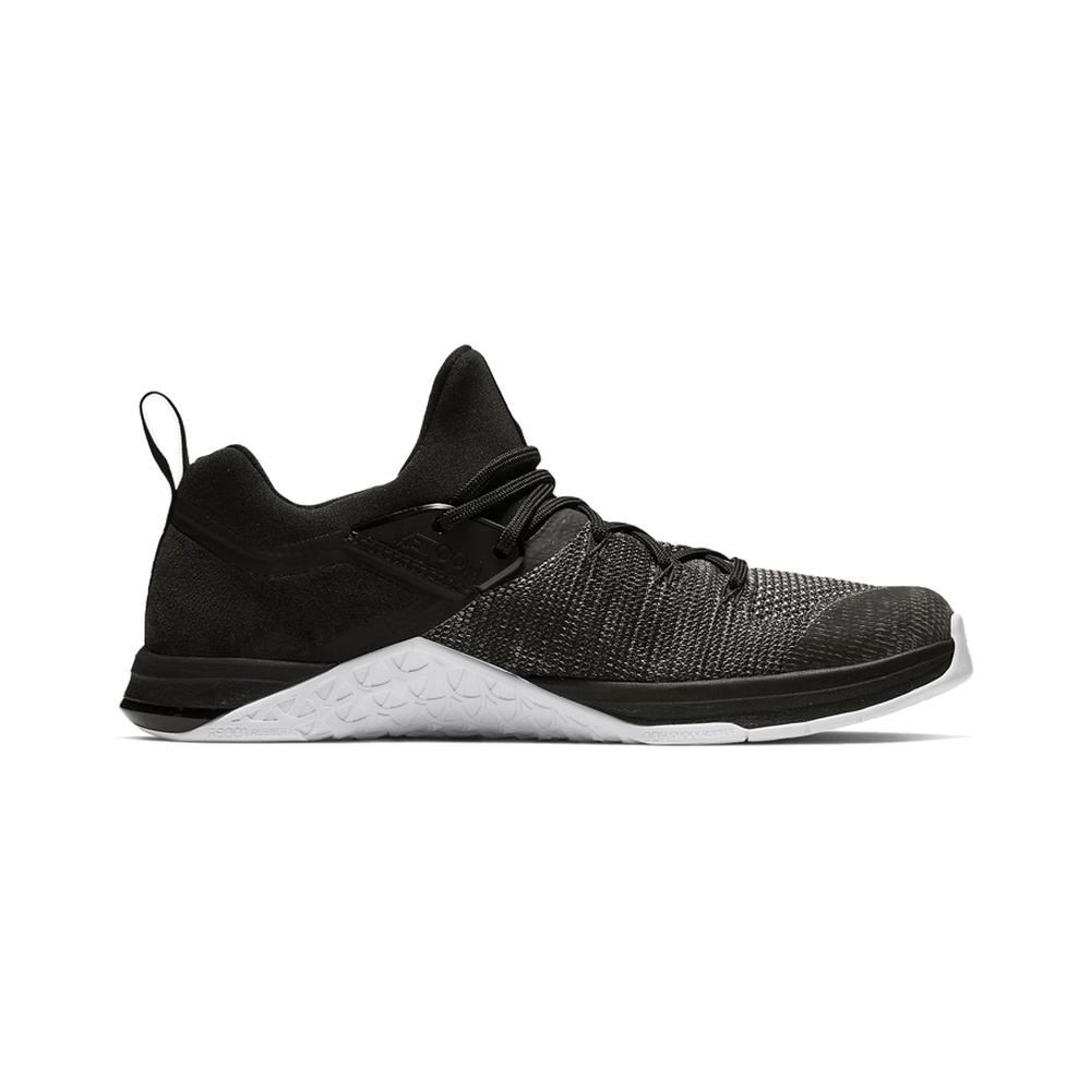 Nike Metcon Flyknit 3 'Black / White / Matte Silver / Black' Мужские