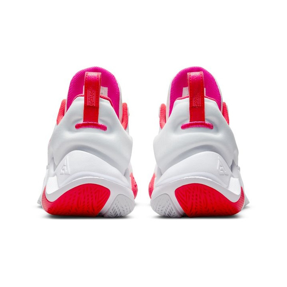 Nike Giannis Immortality 'White / Pink Prime / Pure Platinum / Siren Red' Мужские