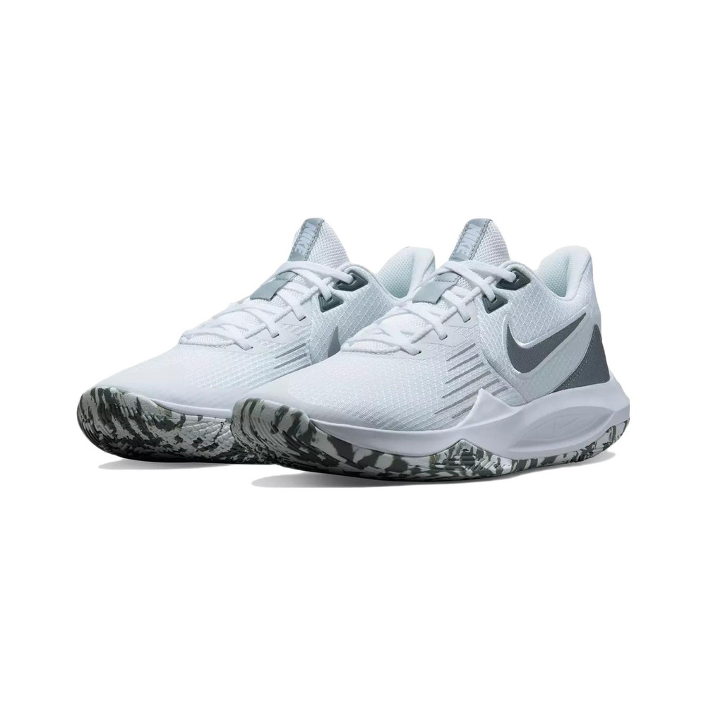Nike Ja 5 'White / Wolf Grey / Cool Grey / Metallic Cool Grey' Мужские