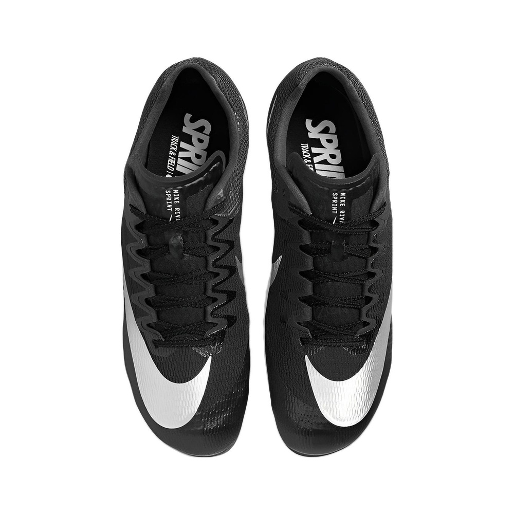 Nike Zoom Rival Sprint 'Black / Light Smoke Grey / Dark Smoke Grey / Metallic Silver' Унисекс