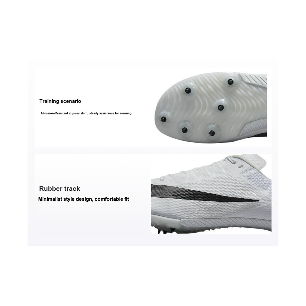 Nike Zoom Rival Sprint 'White / Metallic Silver / Pure Platinum / Black' Унисекс