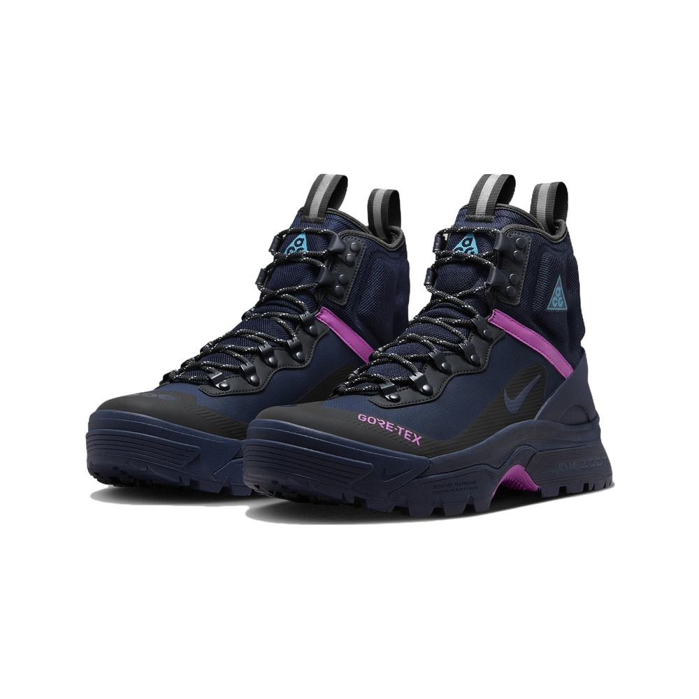 Nike ACG Air Zoom Gaiadome GTX 'Obsidian / Anthracite / Hyper Violet / Teal Nebula' Мужские