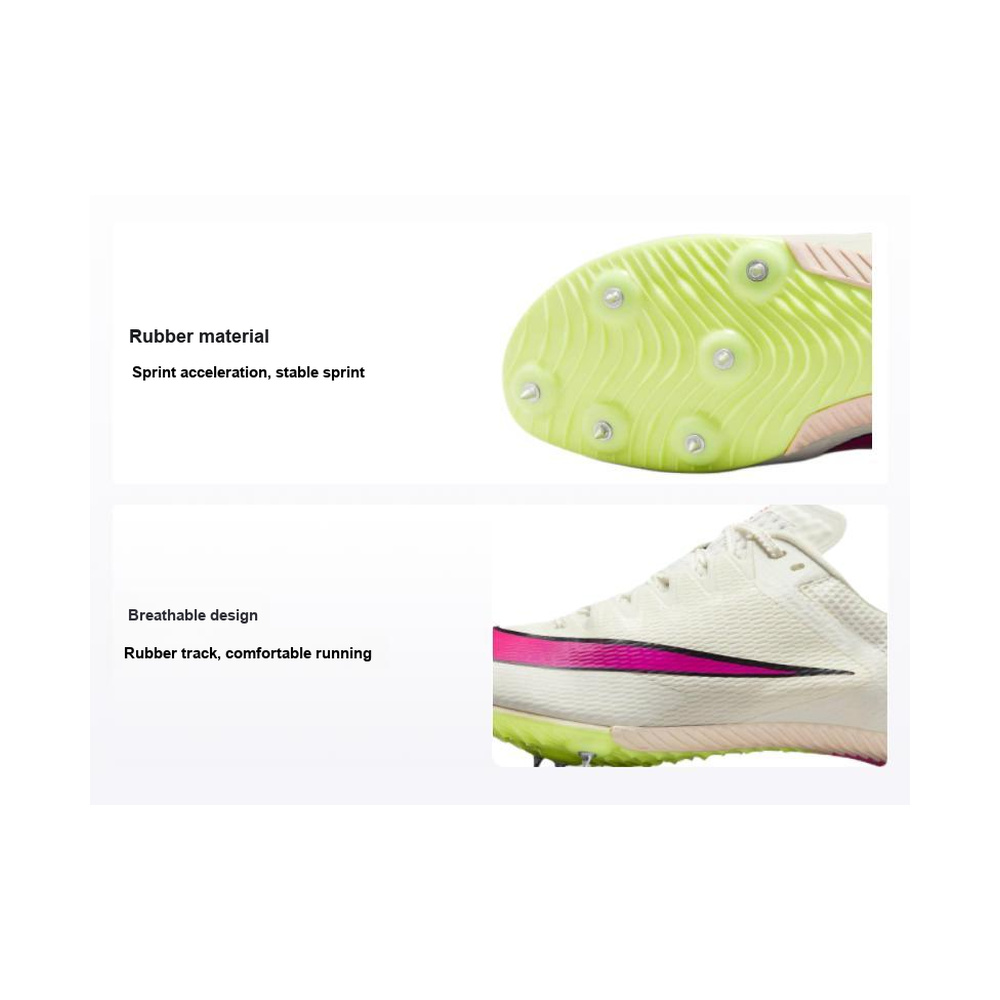 Nike Zoom Rival Sprint 'Sail / Light Lemon Twist / Guava Ice / Fierce Pink' Унисекс