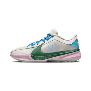 Light Orewood Brown / Medium Soft Pink / Blue Lightning / Emerald Rise
