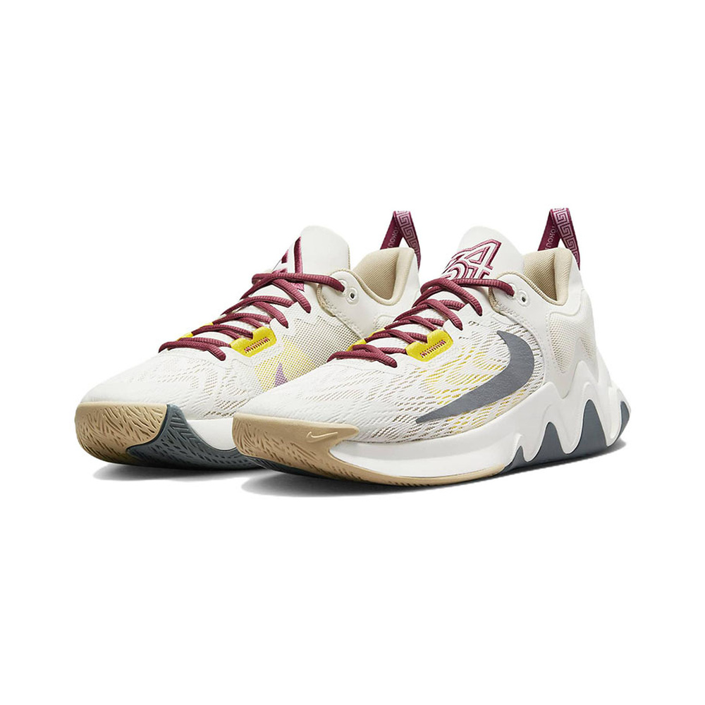 Nike Giannis Immortality 'Sail / Rattan / Yellow Strike / Smoke Grey' Мужские