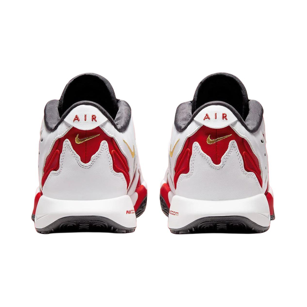 Nike LeBron 21 'White / Fire Red / Black / Metallic Gold' Мужские