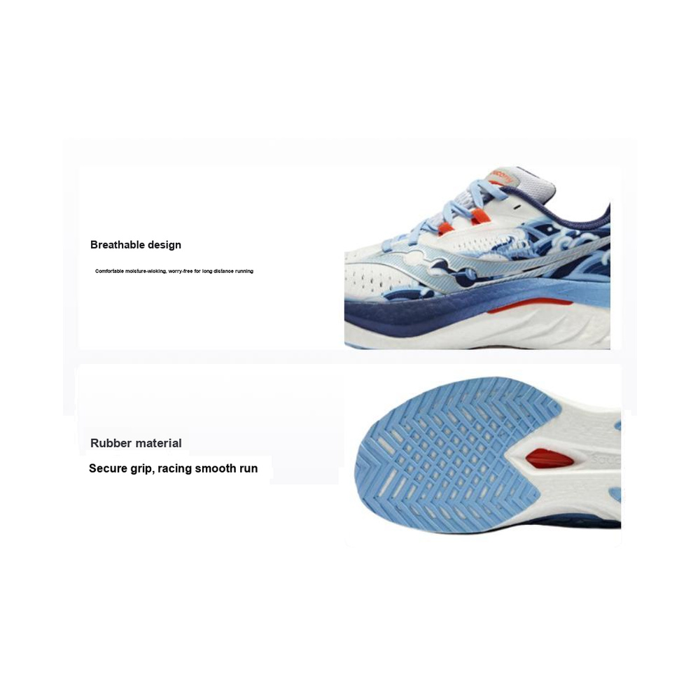 Saucony Endorphin Speed 4 'White Blue' Мужские