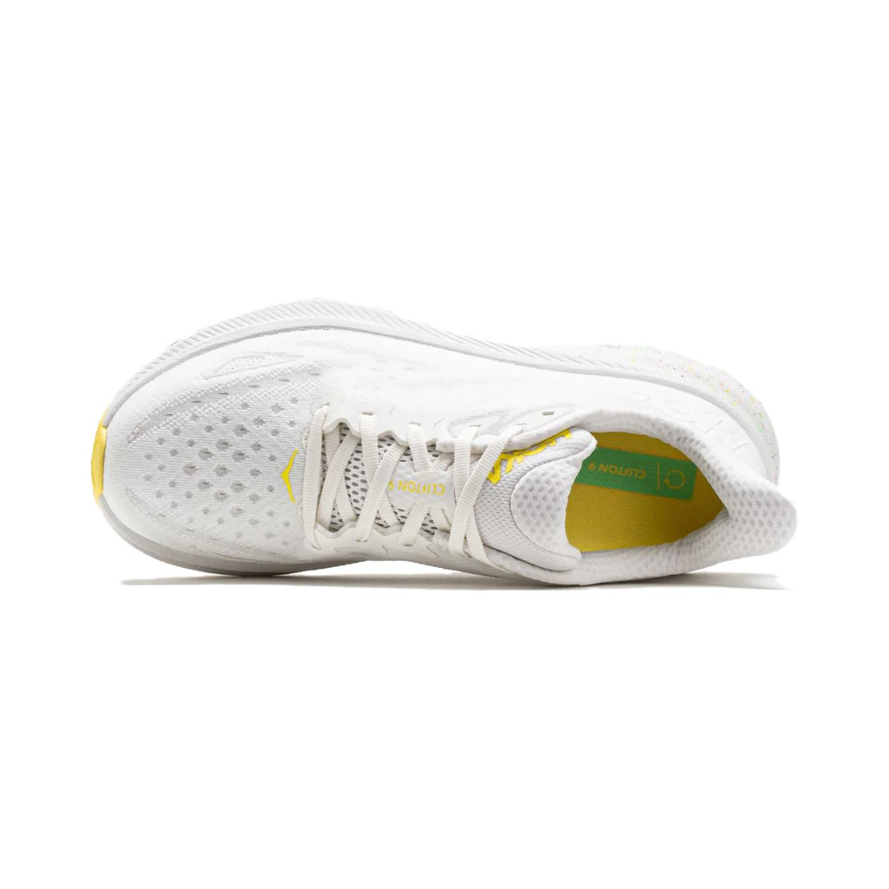 Hoka Clifton 9 'White Lemonade' Мужские