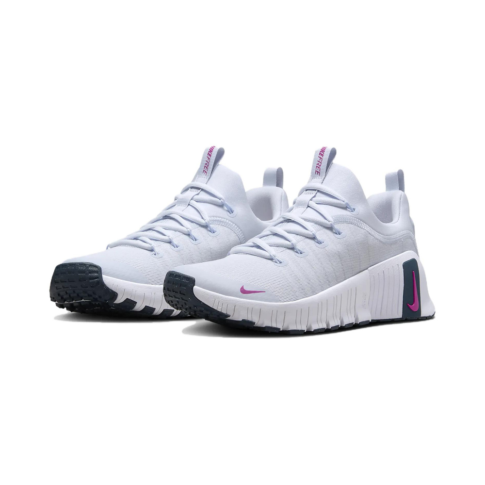 Nike Free Metcon 6 'Football Grey / Armory Navy / Hot Fuchsia' Женские
