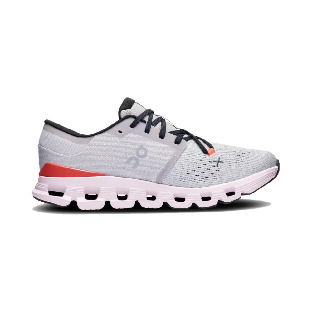 On Cloud X 4 'Silver / Orange Red' Женские