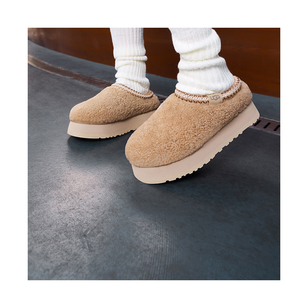 UGG Tazz Maxi Curly 'Sand' Женские