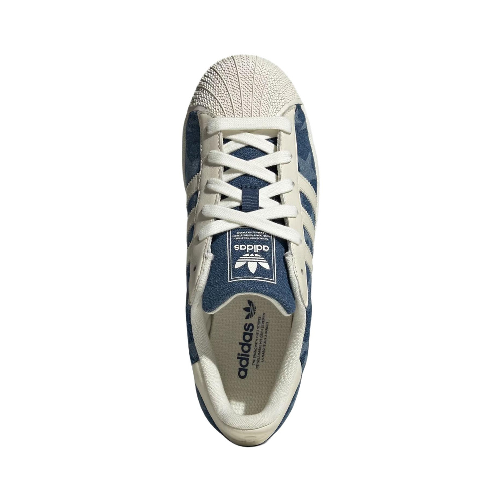 Adidas Superstar 'Light Blue White' Женские
