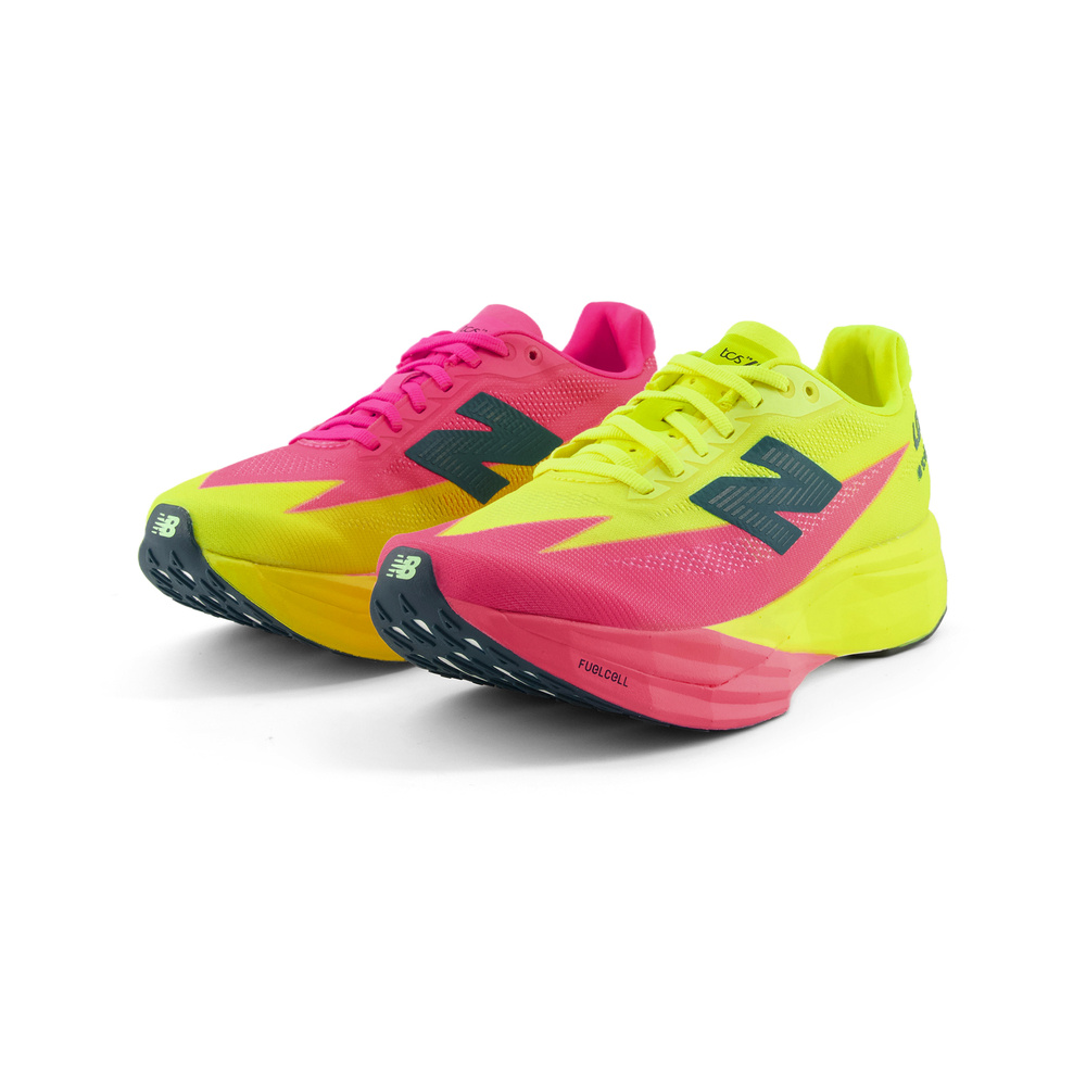 New Balance FuelCell SuperComp Elite v5 'Yellow / Pink Red' Женские