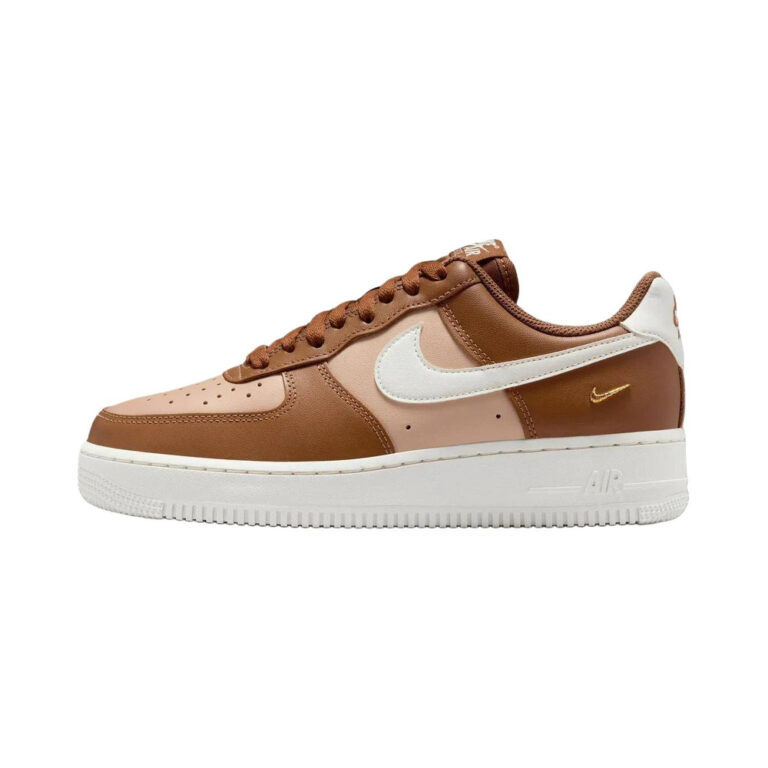 Nike Air Force 1 Low 'Light British Tan / Hemp / Metallic Gold / Sail' Женские
