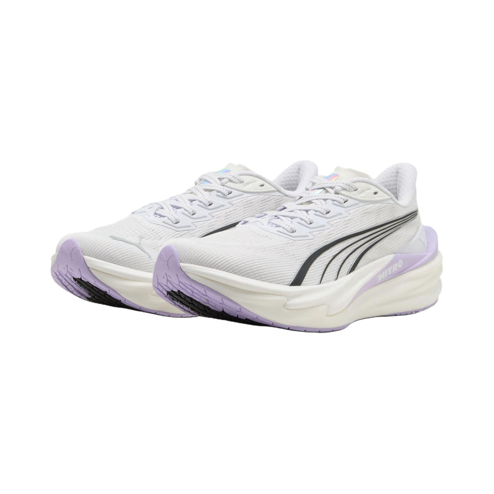 Puma Deviate Nitro 4 'White Black Purple' Женские