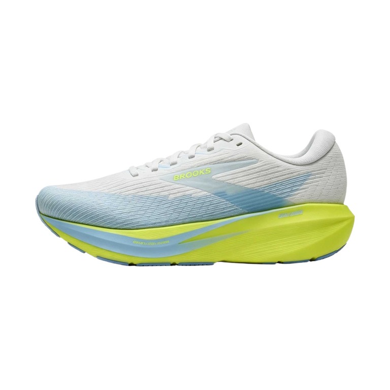 Brooks Ghost Amp 'White / Blue' Женские