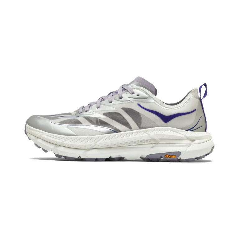 Hoka Mafate Speed 4 'White Purple' Мужские