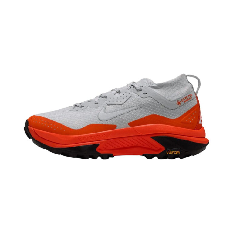 Nike ACG Zegama Trail GTX 'Light Silver / Safety Orange / Black / Summit White' Женские