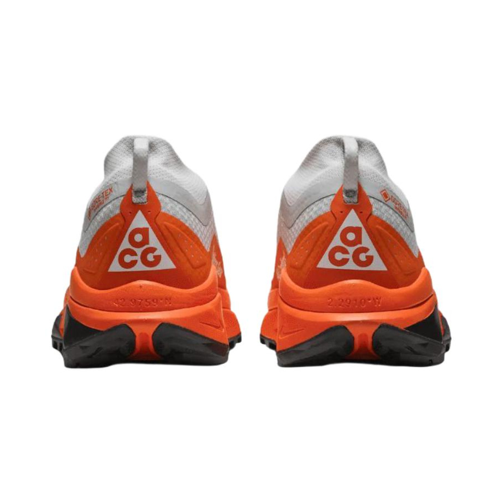 Nike ACG Zegama Trail GTX 'Light Silver / Safety Orange / Black / Summit White' Мужские