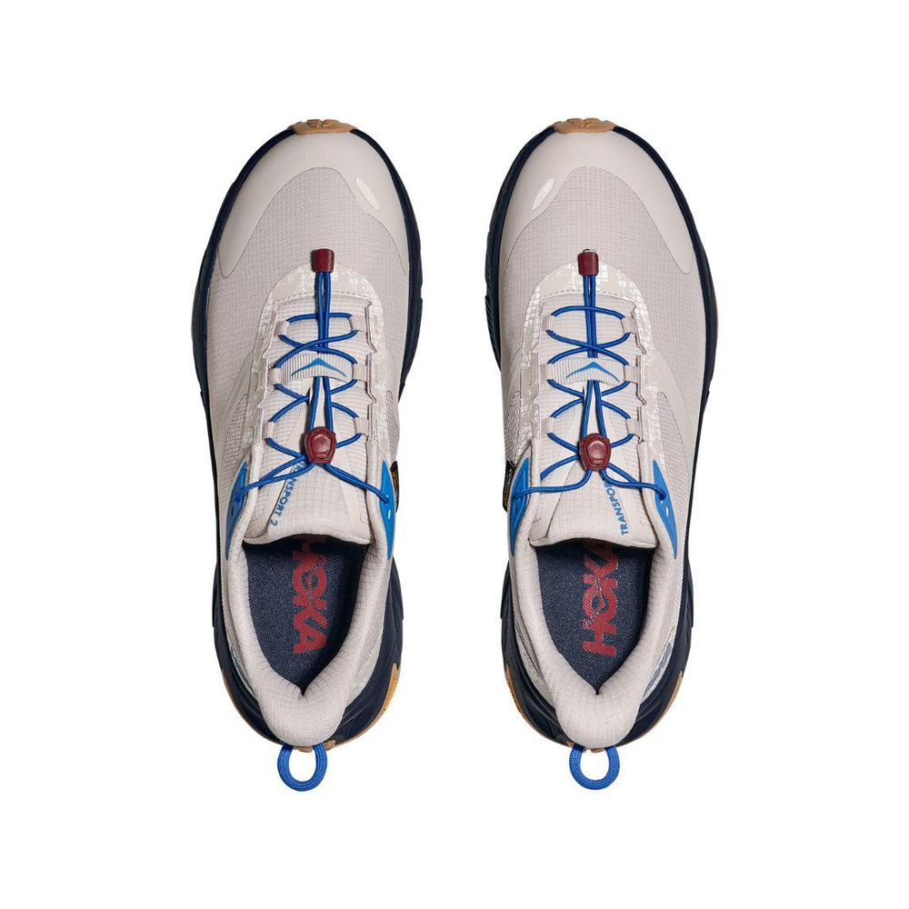 Hoka Transport 'White Navy Blue' Мужские