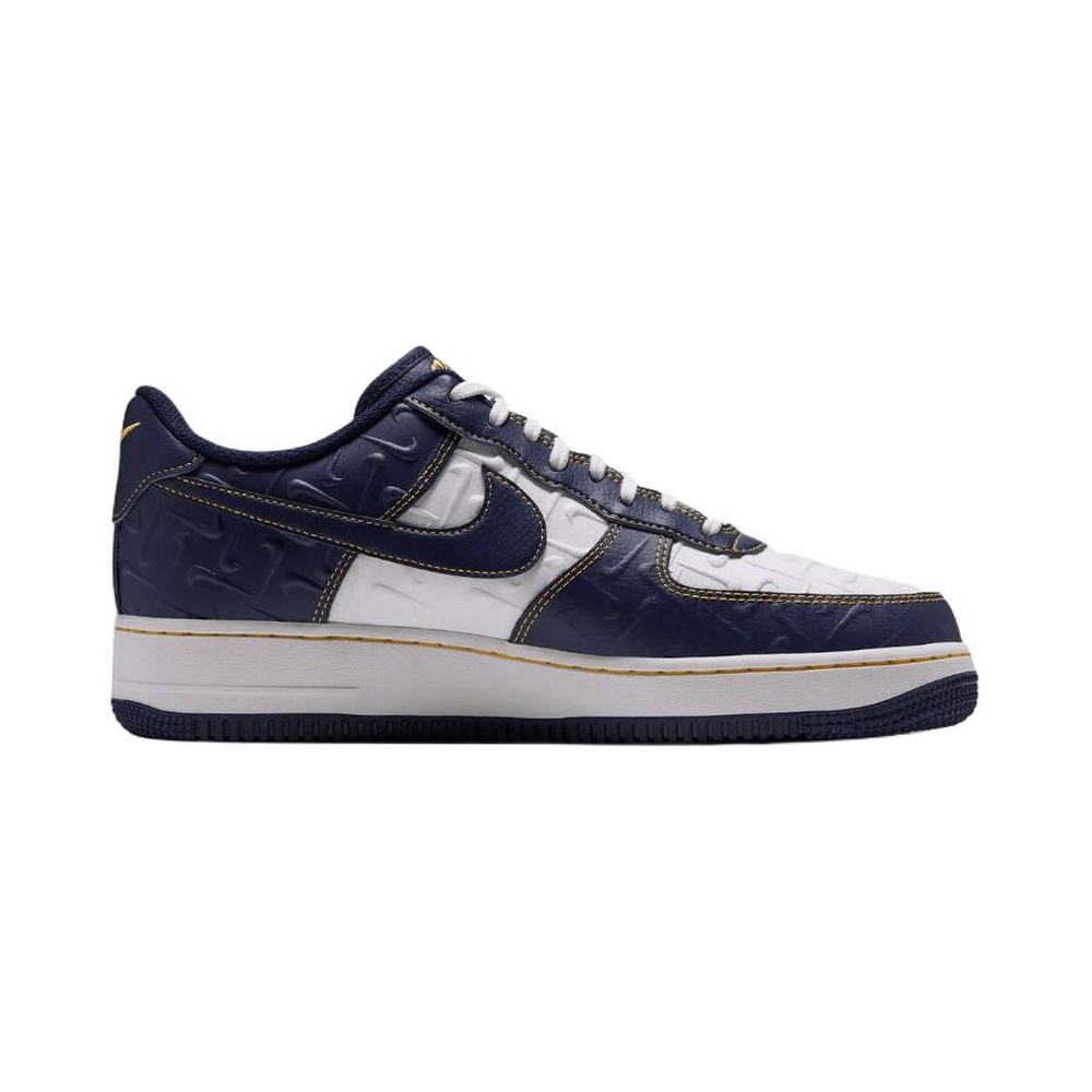 Nike Air Force 1 Low 'Summit White / Yellow Ochre / Midnight Navy' Мужские
