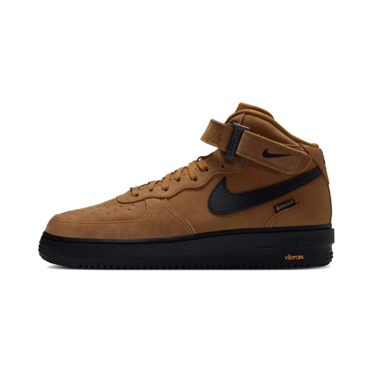 Nike Air Force 1 'Wheat / Total Orange / Black' Мужские