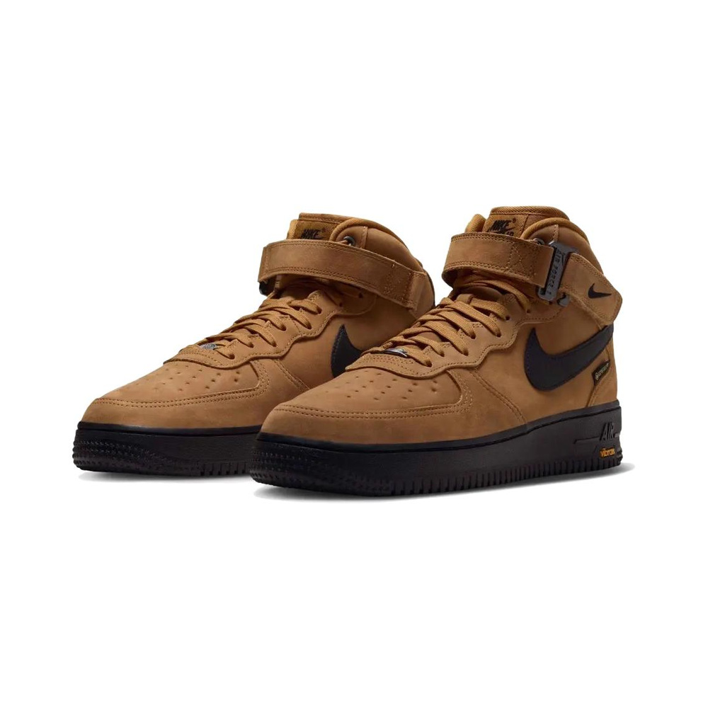 Nike Air Force 1 'Wheat / Total Orange / Black' Мужские