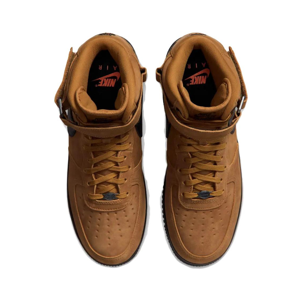 Nike Air Force 1 'Wheat / Total Orange / Black' Мужские