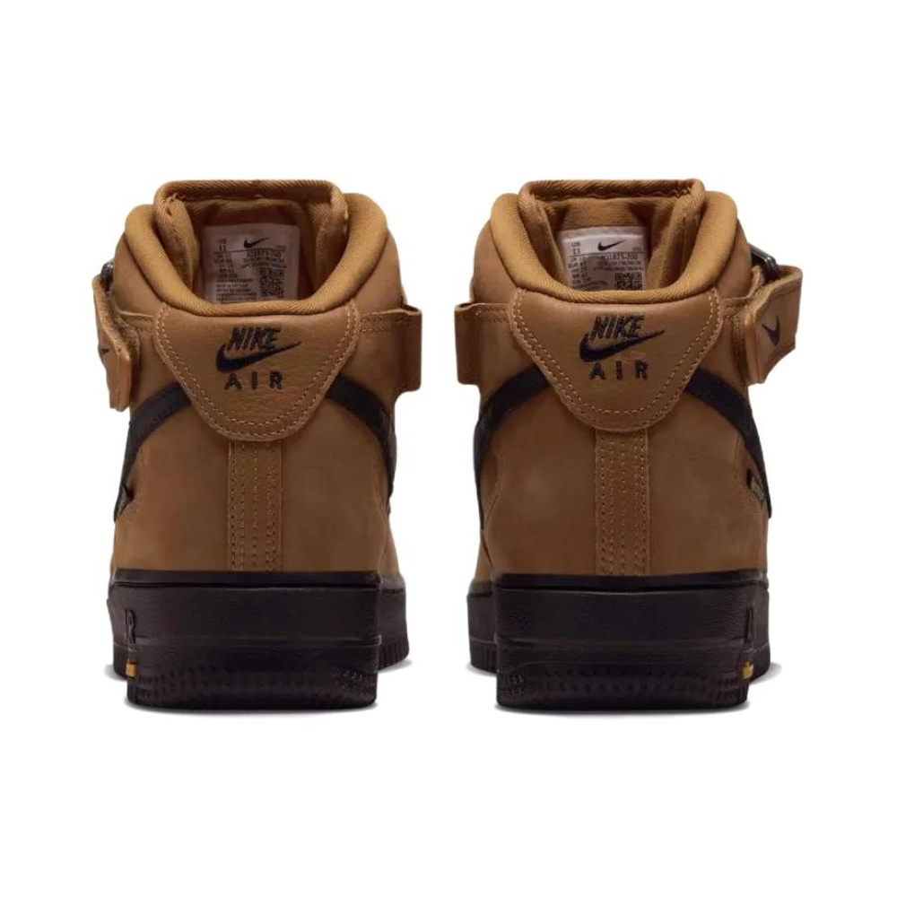 Nike Air Force 1 'Wheat / Total Orange / Black' Мужские